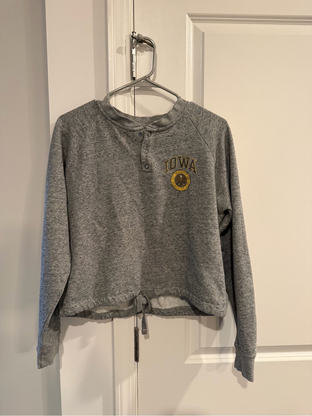 Iowa Women's Gray Tailgate Sweatshirt